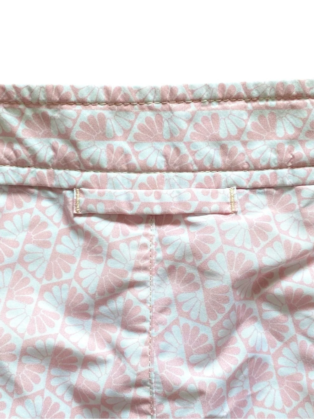 Orlebar Brown Bulldog Otaru Swim Shorts 32 SS23 Pink Geometric Print Fasteners